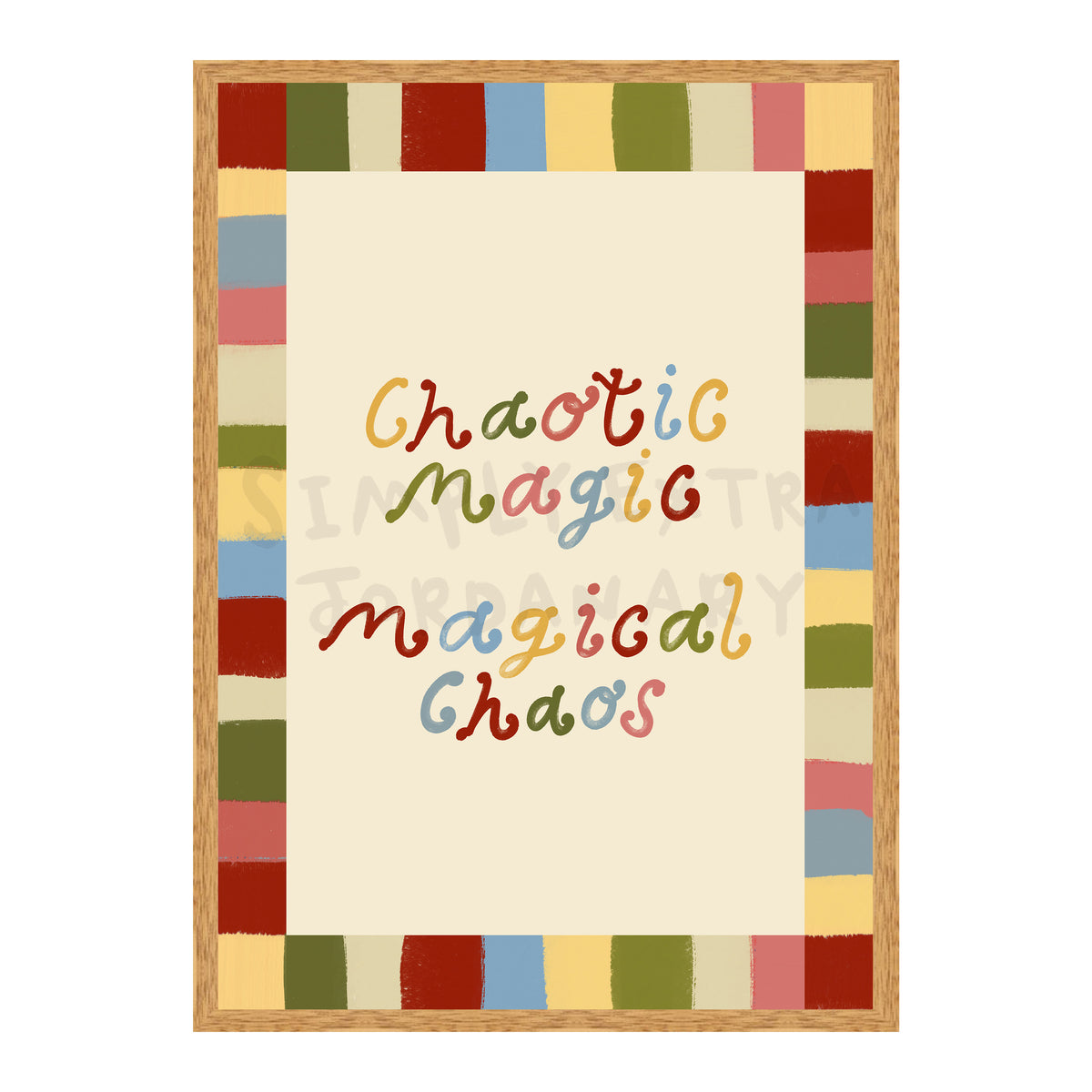 Chaotic Magic Print