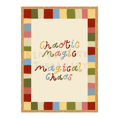 Chaotic Magic Print