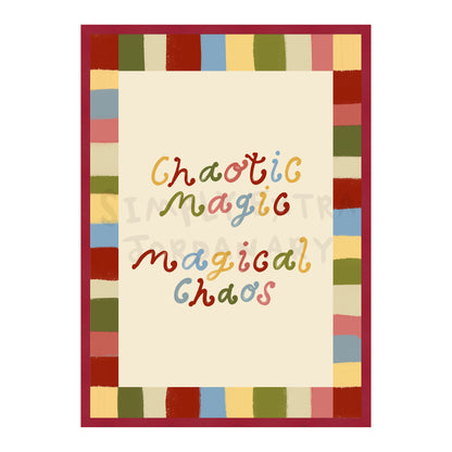 Chaotic Magic Print