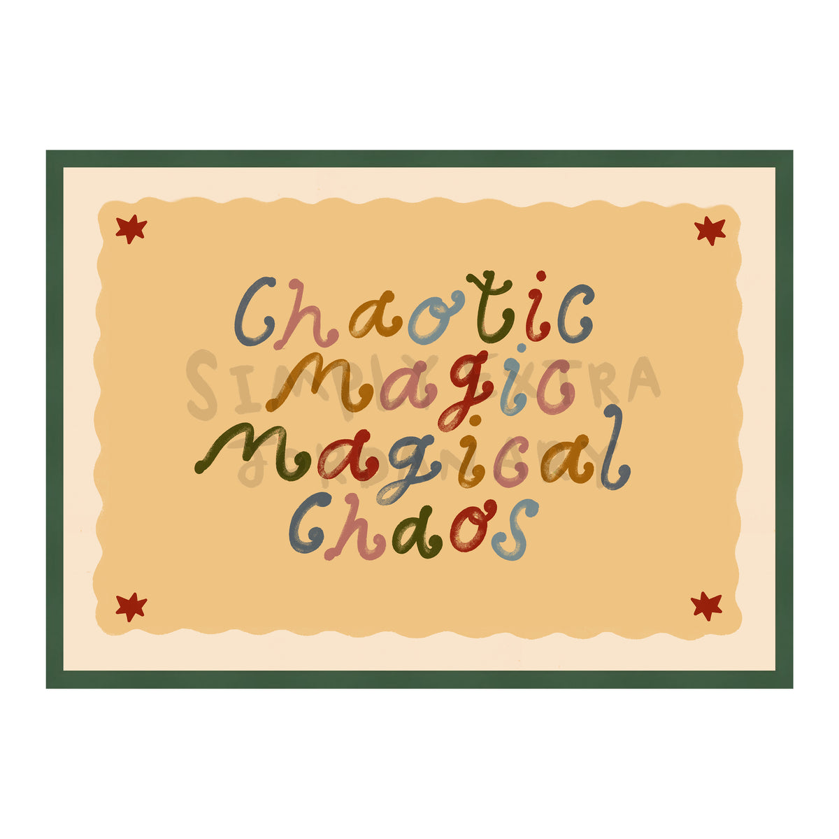 Magical Chaos Print