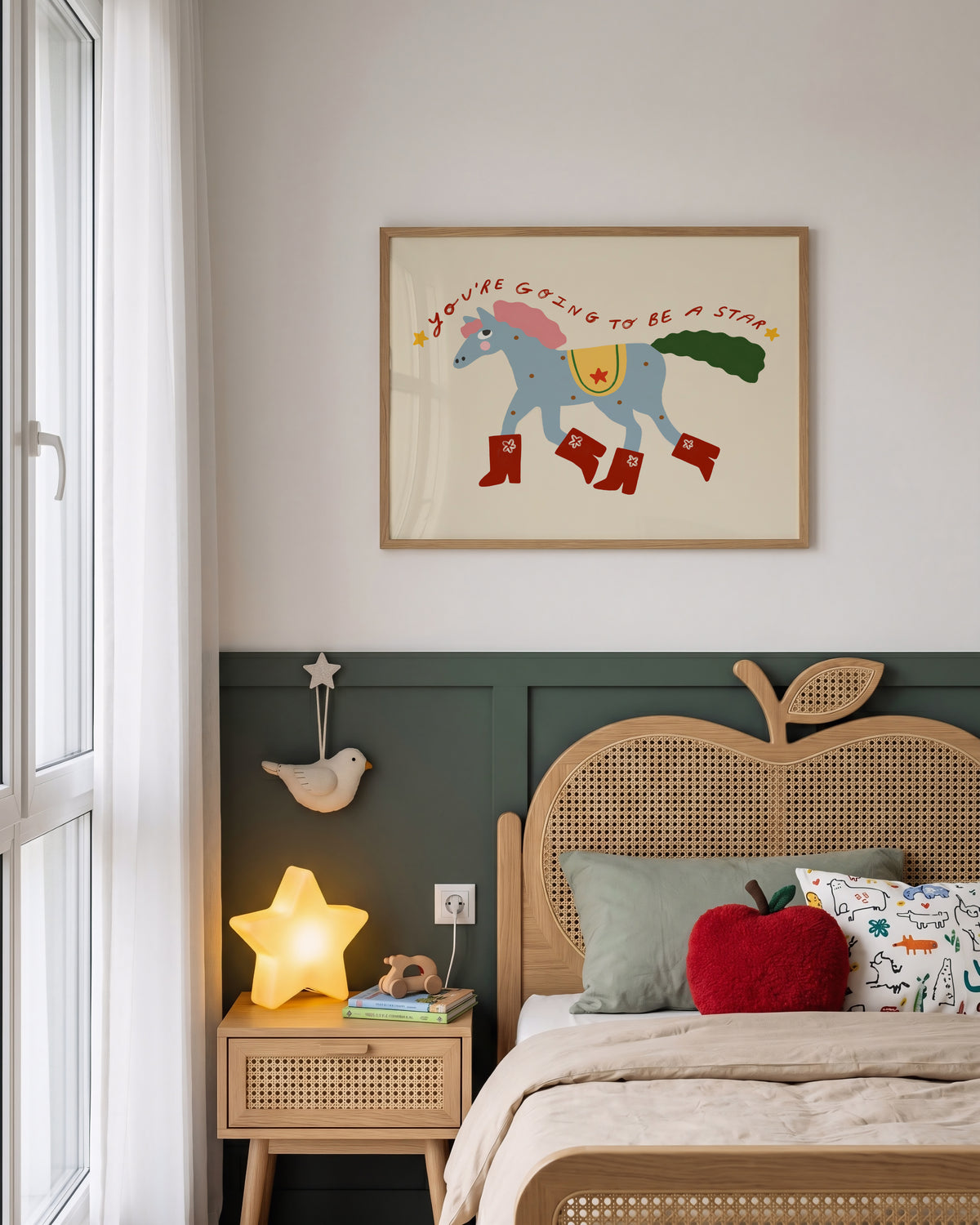 Gonna Be a Star | Horse Print | UNFRAMED