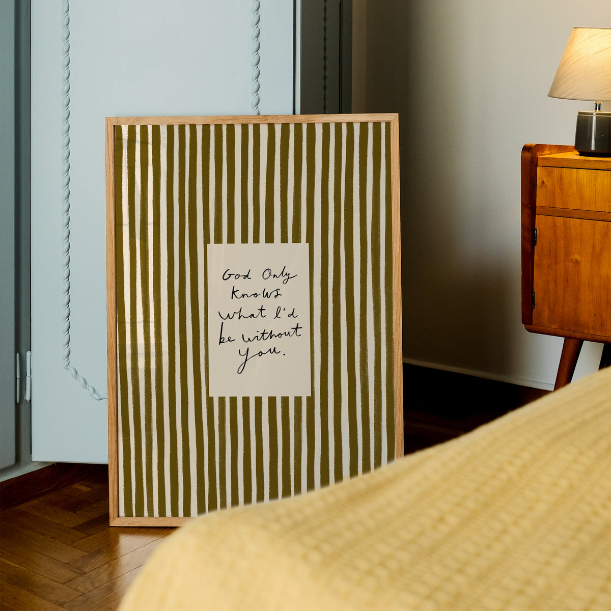 What I'd Be Without You Print