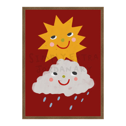 Here Comes The Sun Print