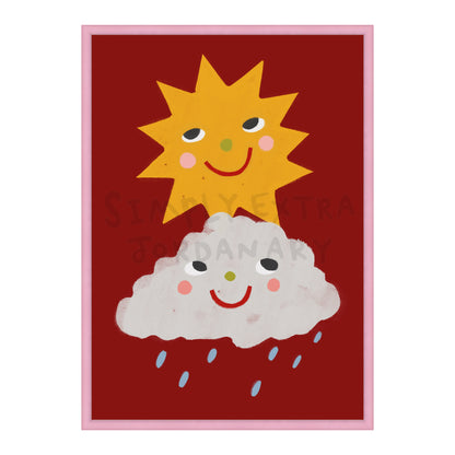 Here Comes The Sun Print