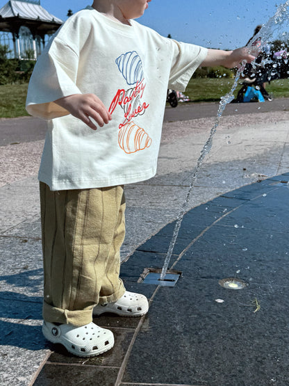 Oversized Children's Graphic T-shirt | Pastry Lover
