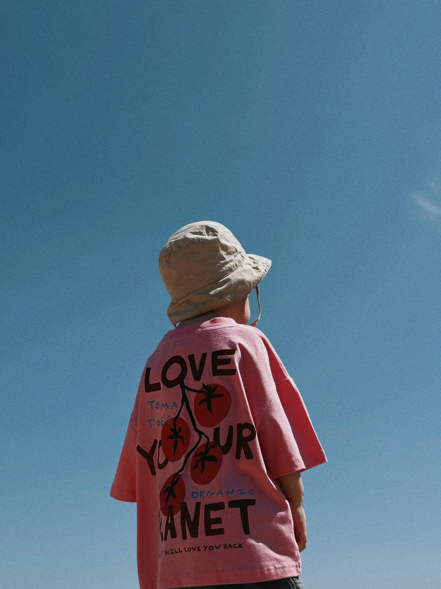 Pink Oversized Children's Graphic T-shirt | Love Your Planet