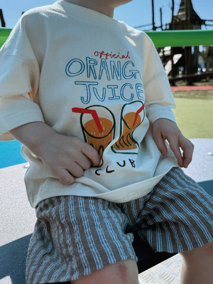 Oversized Children's Graphic T-shirt | Orange Juice Club