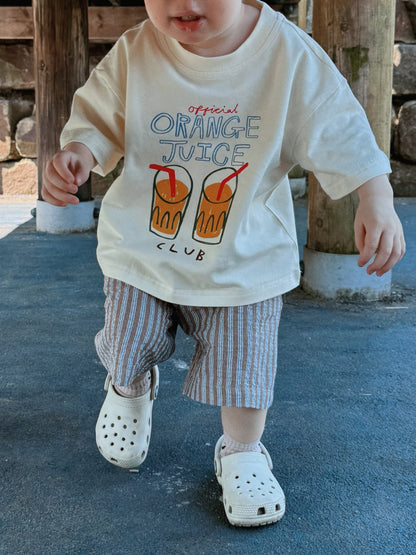 Oversized Children's Graphic T-shirt | Orange Juice Club