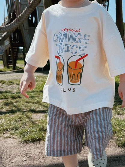 Oversized Children's Graphic T-shirt | Orange Juice Club