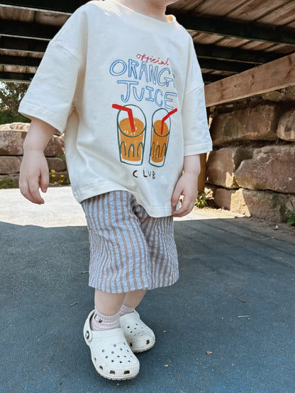 Oversized Children's Graphic T-shirt | Orange Juice Club