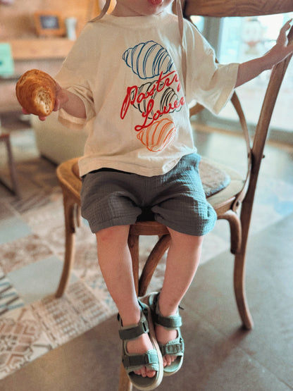 Oversized Children's Graphic T-shirt | Pastry Lover