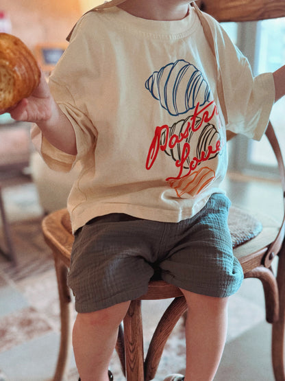 Oversized Children's Graphic T-shirt | Pastry Lover