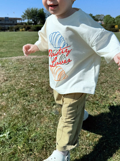 Oversized Children's Graphic T-shirt | Pastry Lover