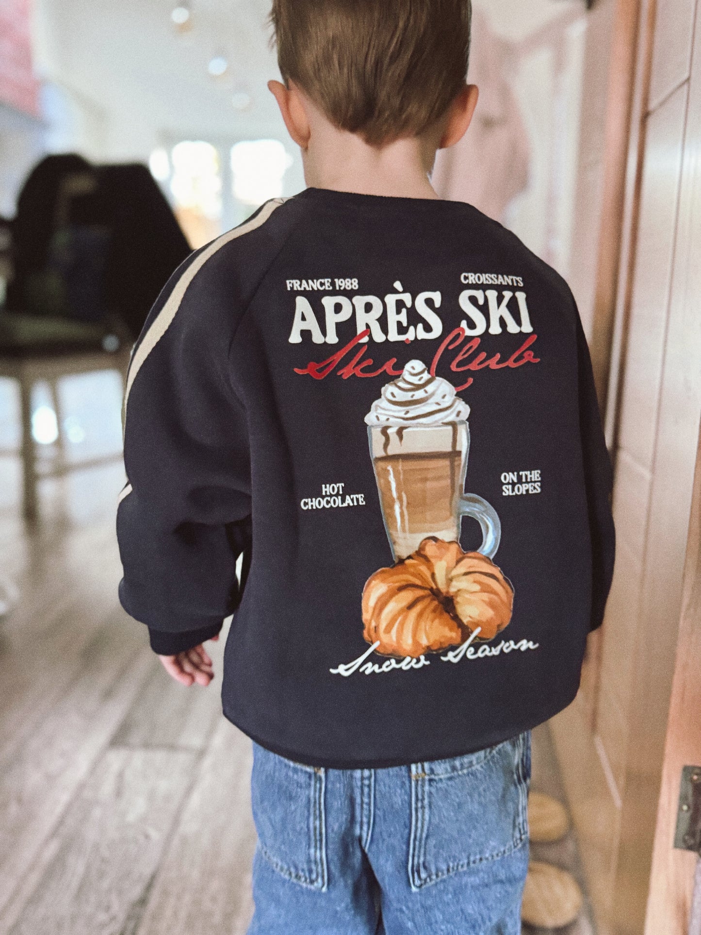 Après Ski Croissants | Children's Sweatshirt