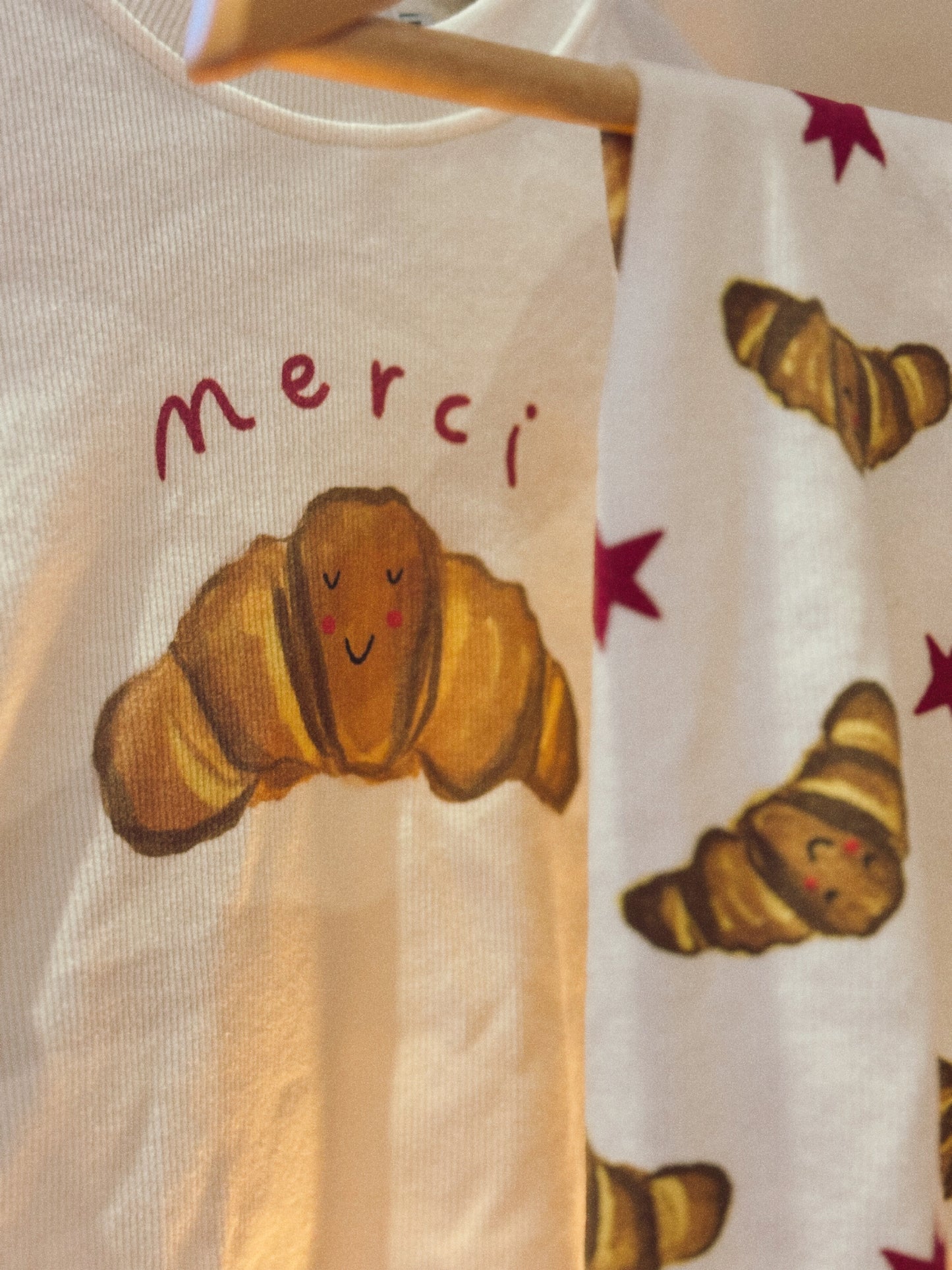 Merci Croissants | Children's Pyjamas