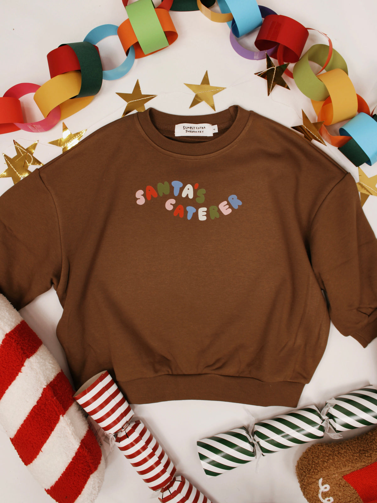 COMING SOON | Santa's Caterer Children's Christmas Sweatshirt