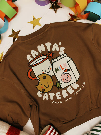 COMING SOON | Santa's Caterer Children's Christmas Sweatshirt