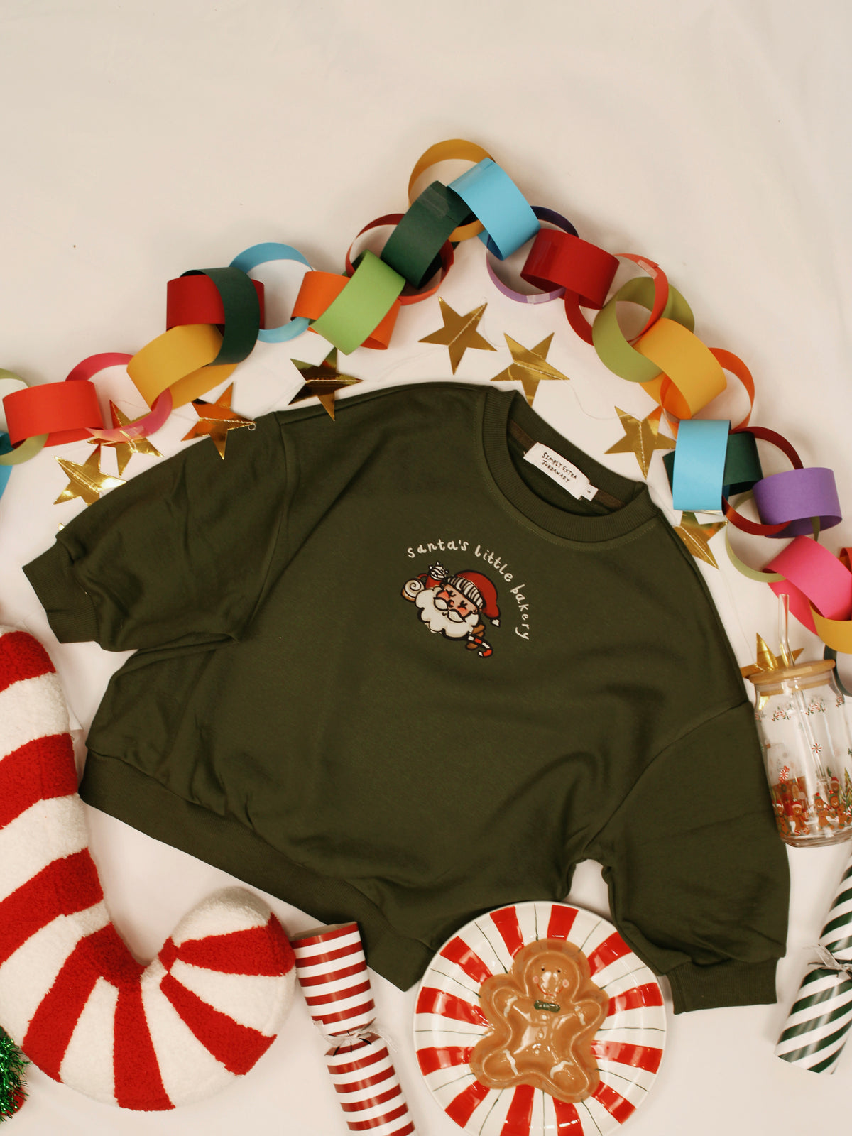 COMING SOON | Santa's Little Bakery Children's Christmas Sweatshirt