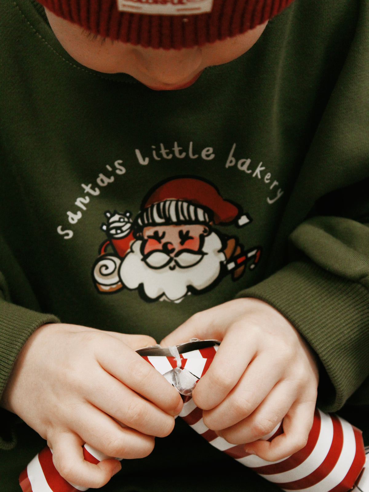 COMING SOON | Santa's Little Bakery Children's Christmas Sweatshirt