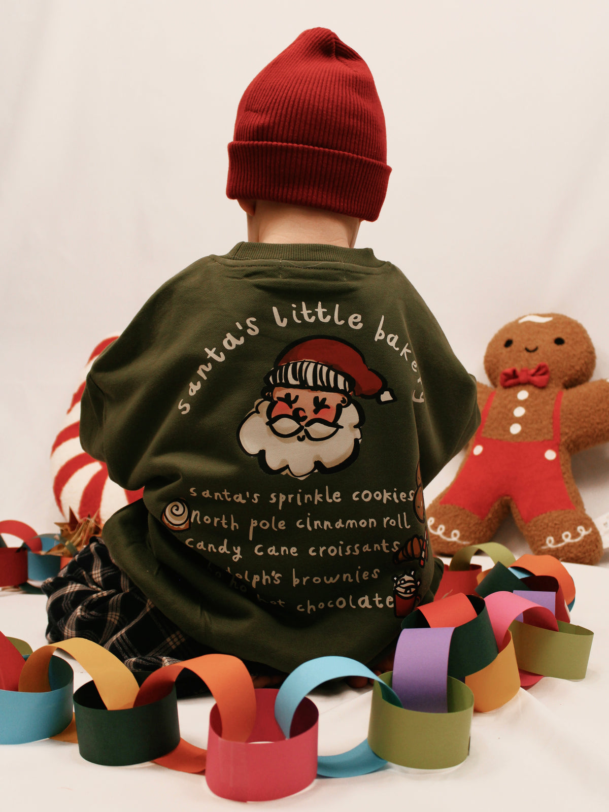 COMING SOON | Santa's Little Bakery Children's Christmas Sweatshirt