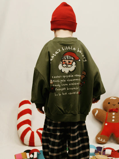 COMING SOON | Santa's Little Bakery Children's Christmas Sweatshirt