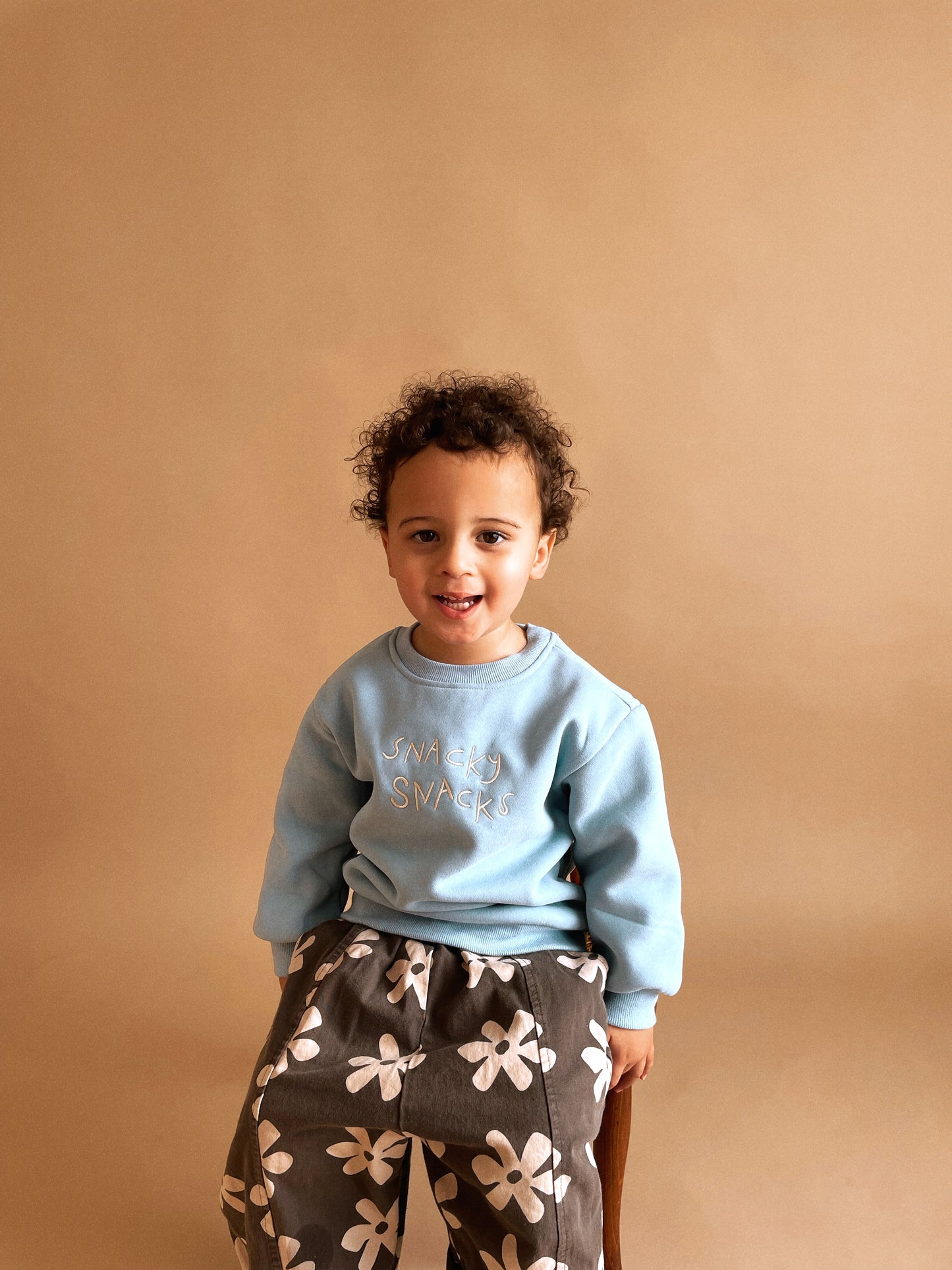 Snacky Snacks Nappy Naps |  Children's Sweatshirt