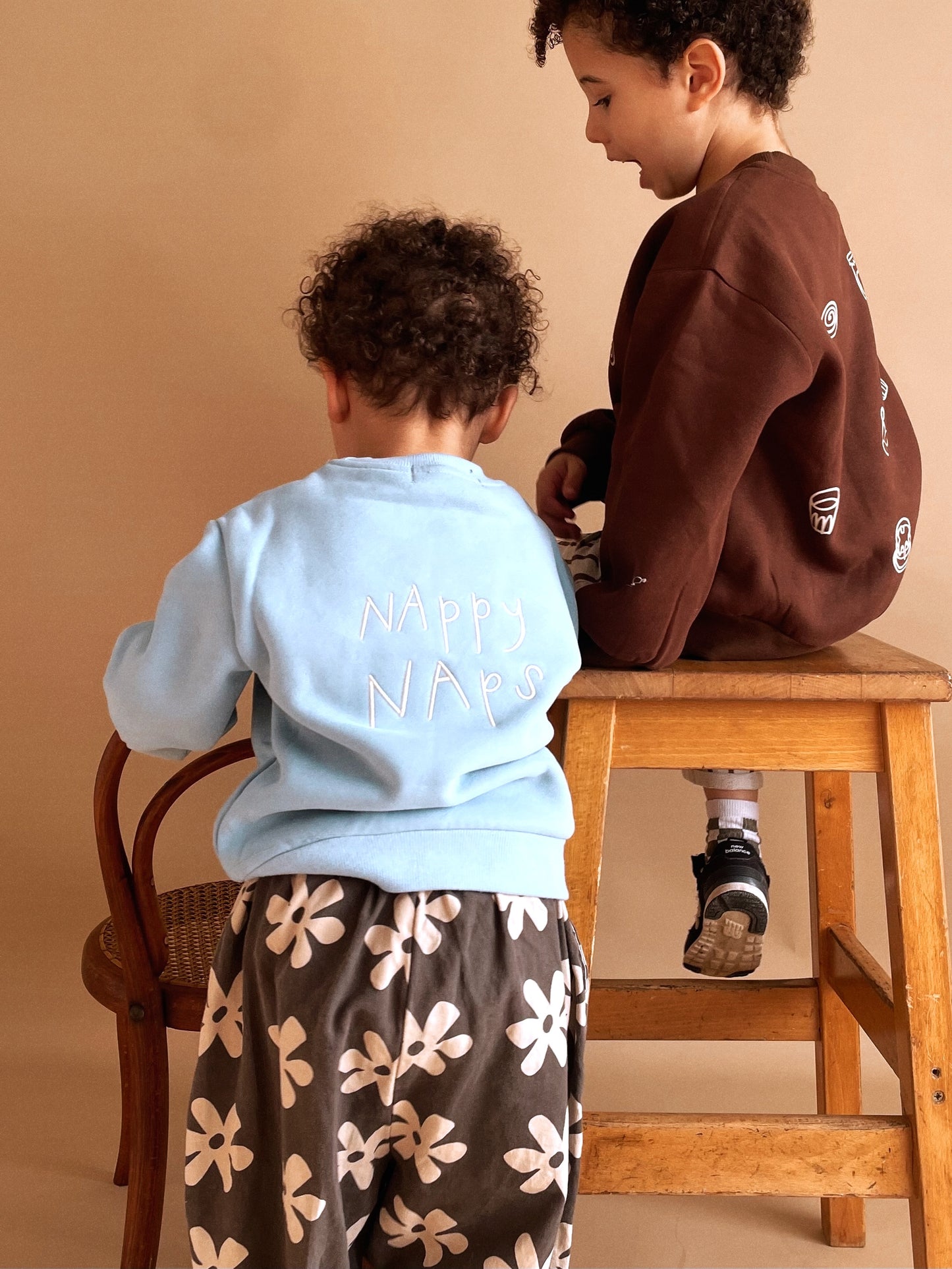 Snacky Snacks Nappy Naps |  Children's Sweatshirt