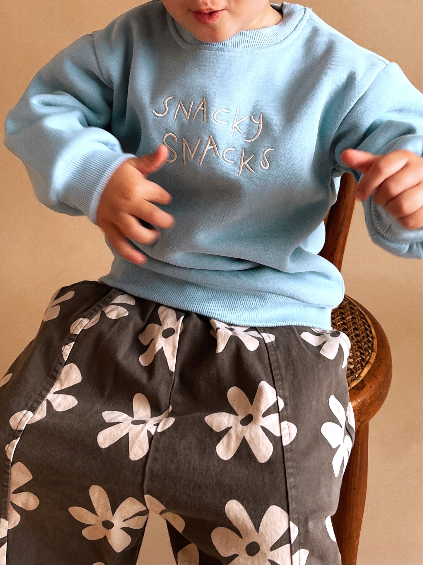 Snacky Snacks Nappy Naps |  Children's Sweatshirt