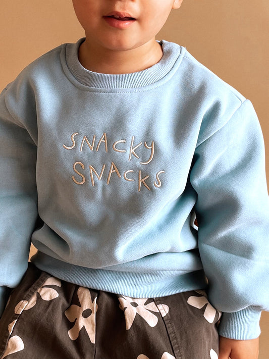 Snacky Snacks Nappy Naps |  Children's Sweatshirt