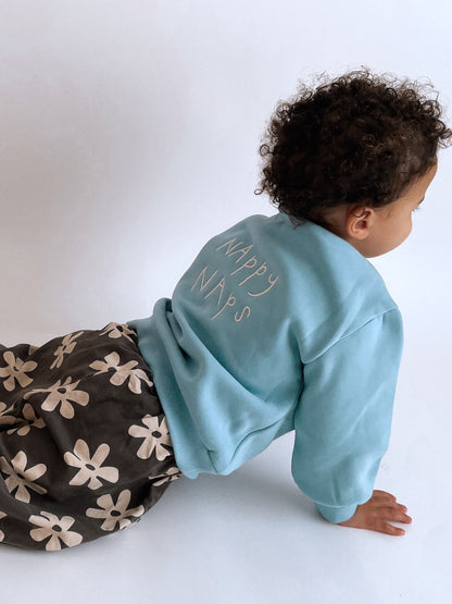 Snacky Snacks Nappy Naps |  Children's Sweatshirt