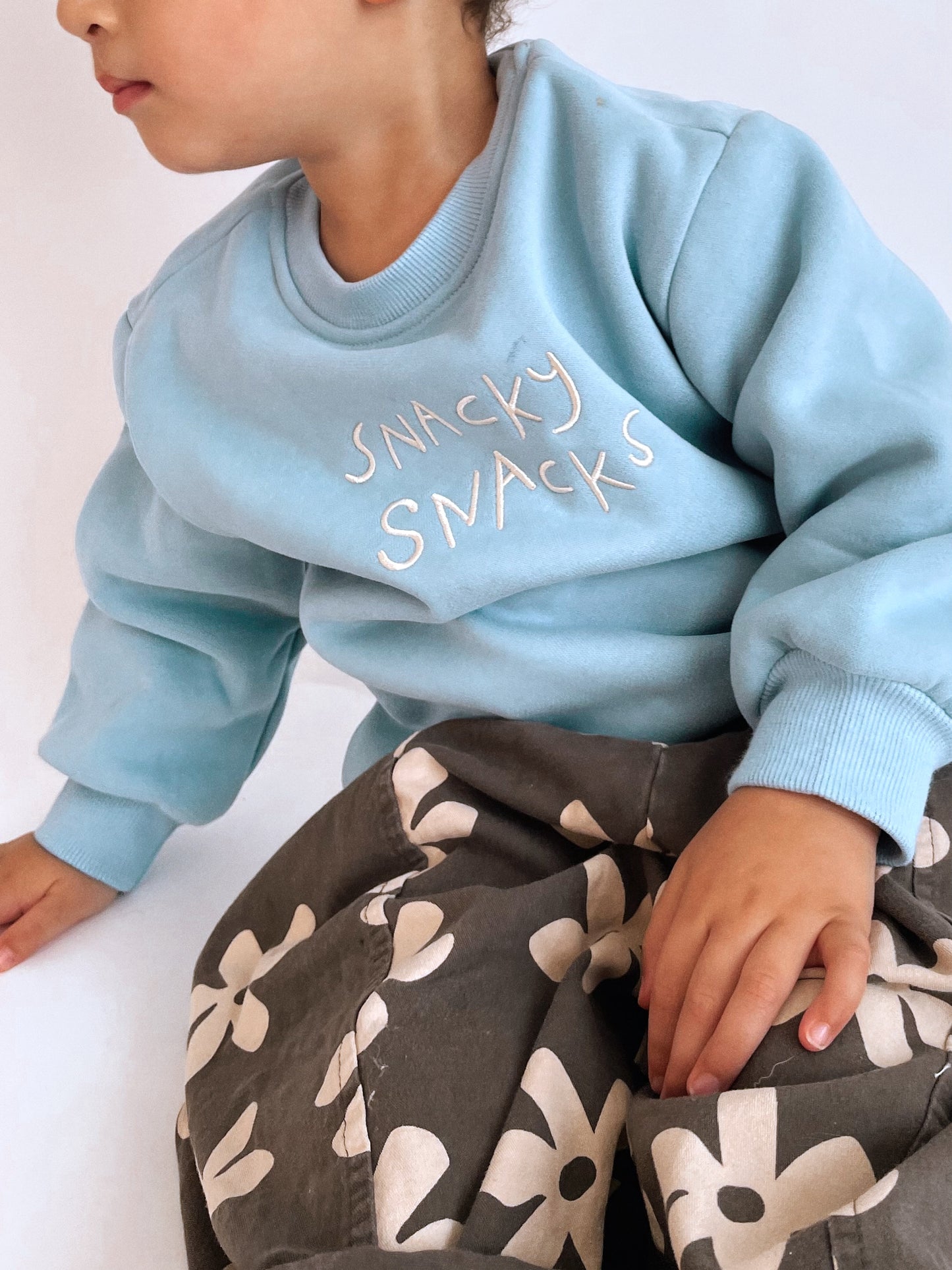 Snacky Snacks Nappy Naps |  Children's Sweatshirt