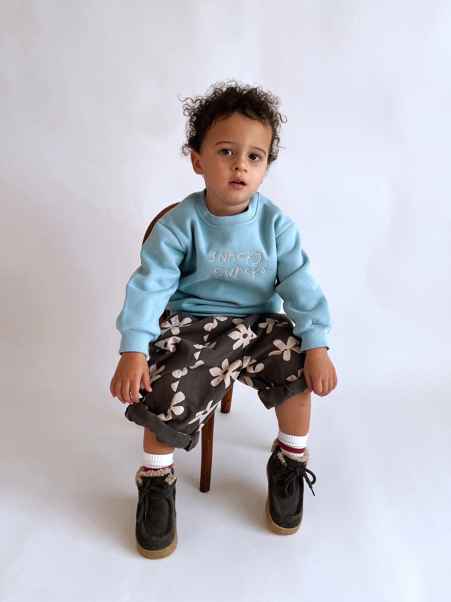 Snacky Snacks Nappy Naps |  Children's Sweatshirt