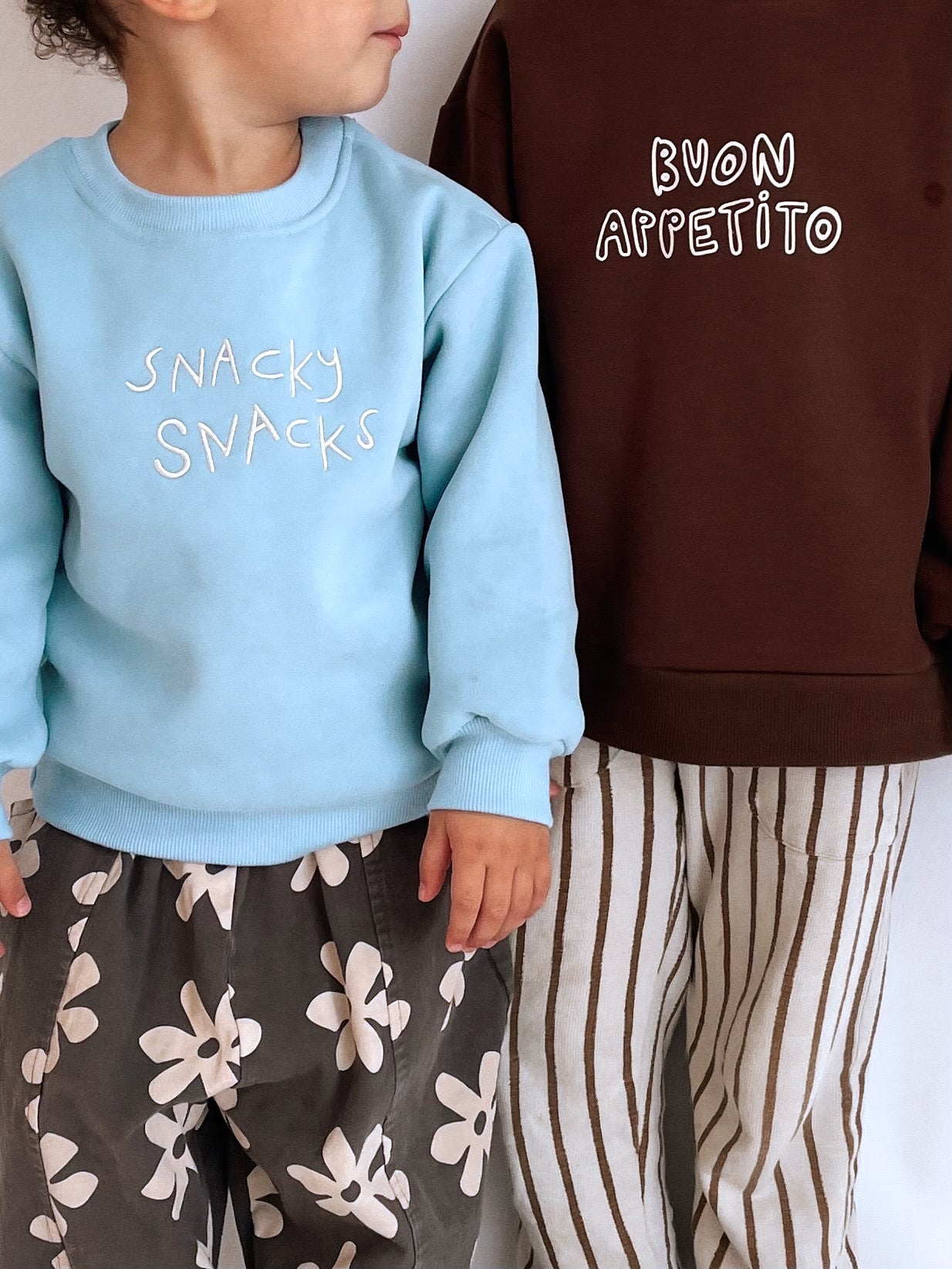 Snacky Snacks Nappy Naps |  Children's Sweatshirt