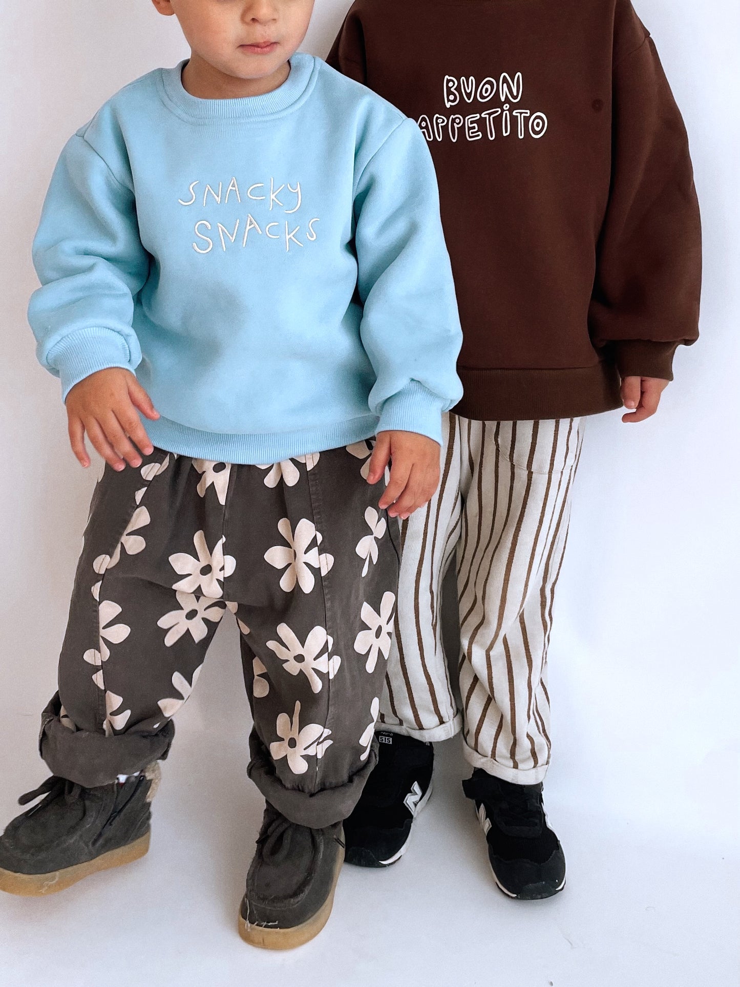 Snacky Snacks Nappy Naps |  Children's Sweatshirt