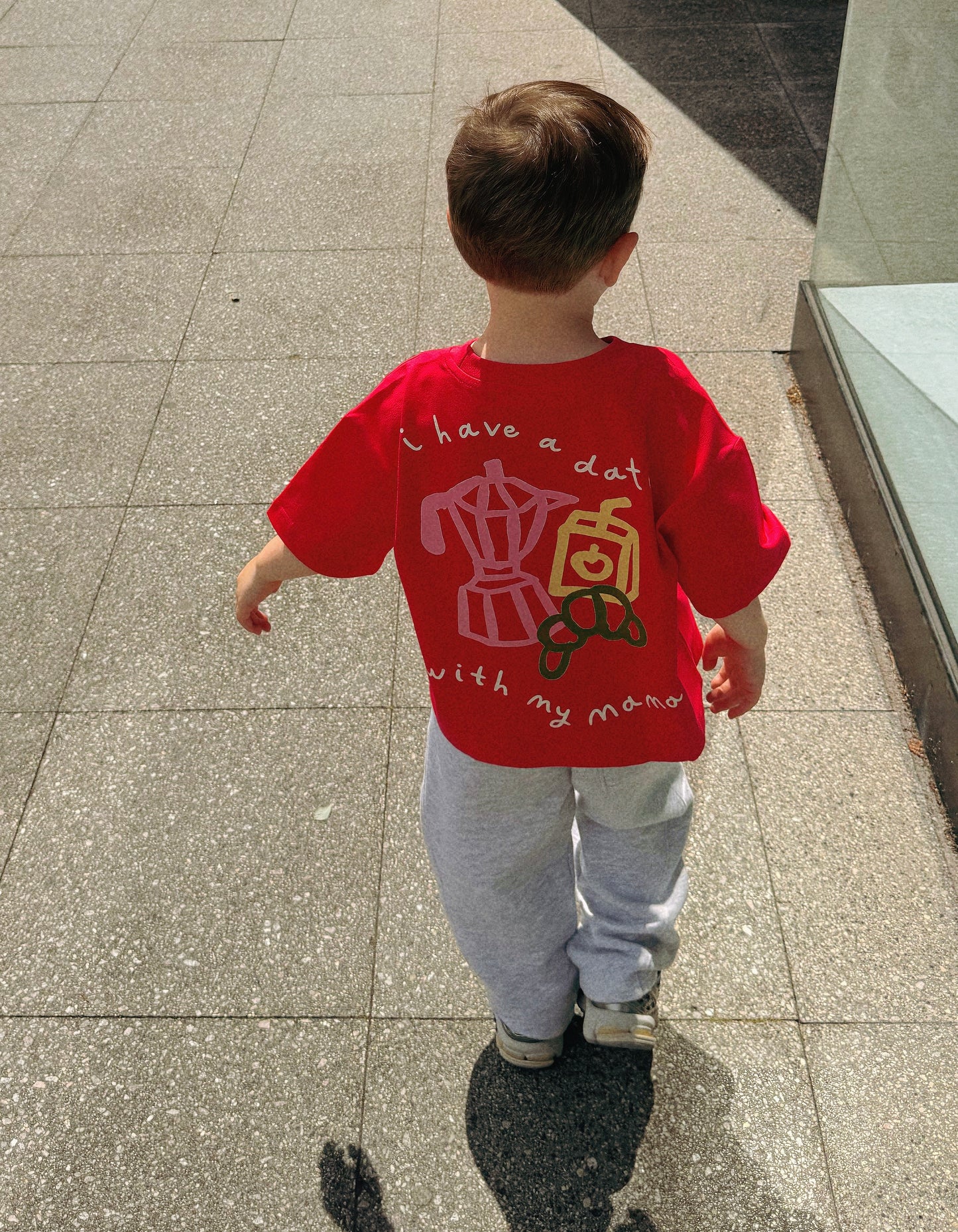 RESTOCKING 22.07.26 | I Have A Date With Mama | Children's Graphic T-shirt