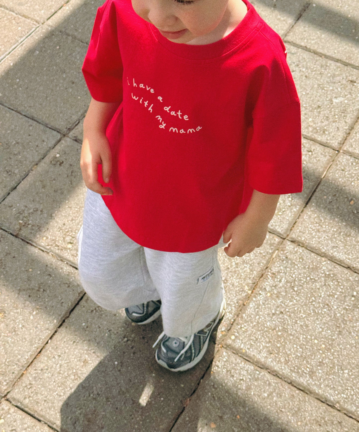 RESTOCKING 22.07.26 | I Have A Date With Mama | Children's Graphic T-shirt