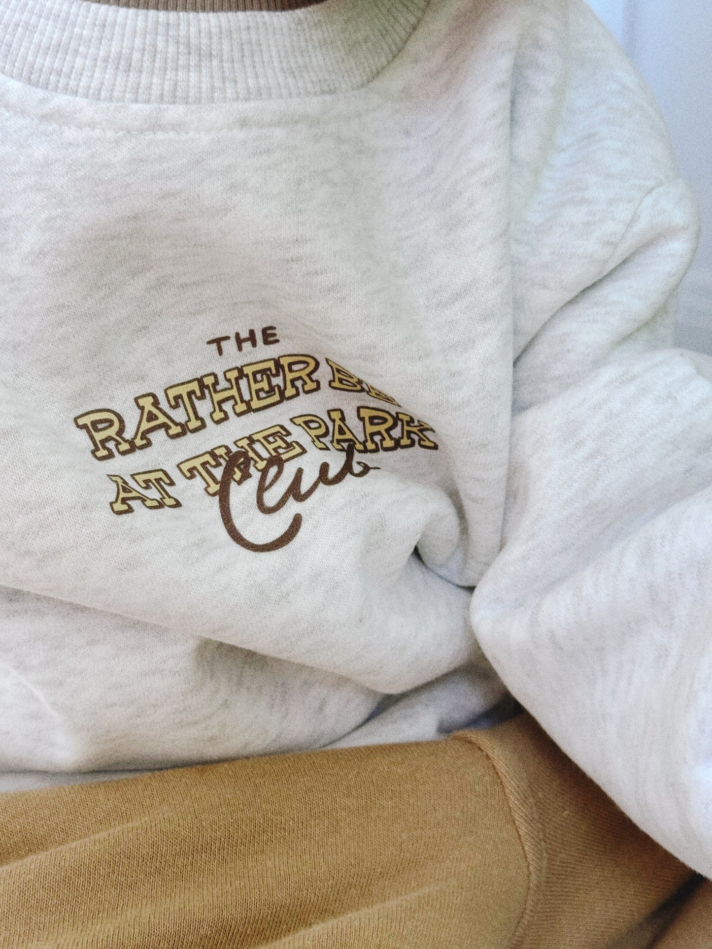 Rather Be At The Park Club | Children's Sweatshirt