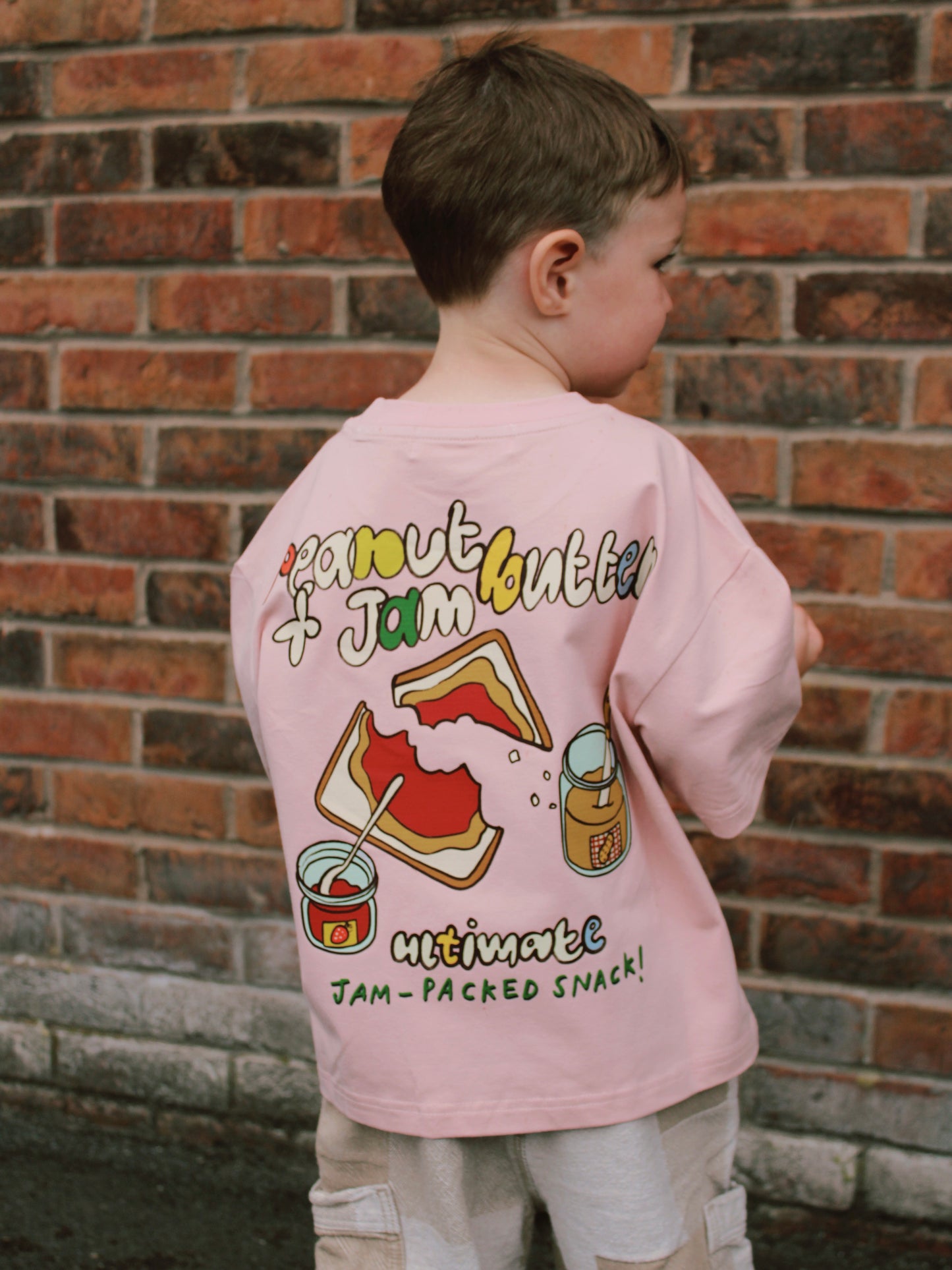 Peanut Butter + Jam | Children's Graphic T-shirt
