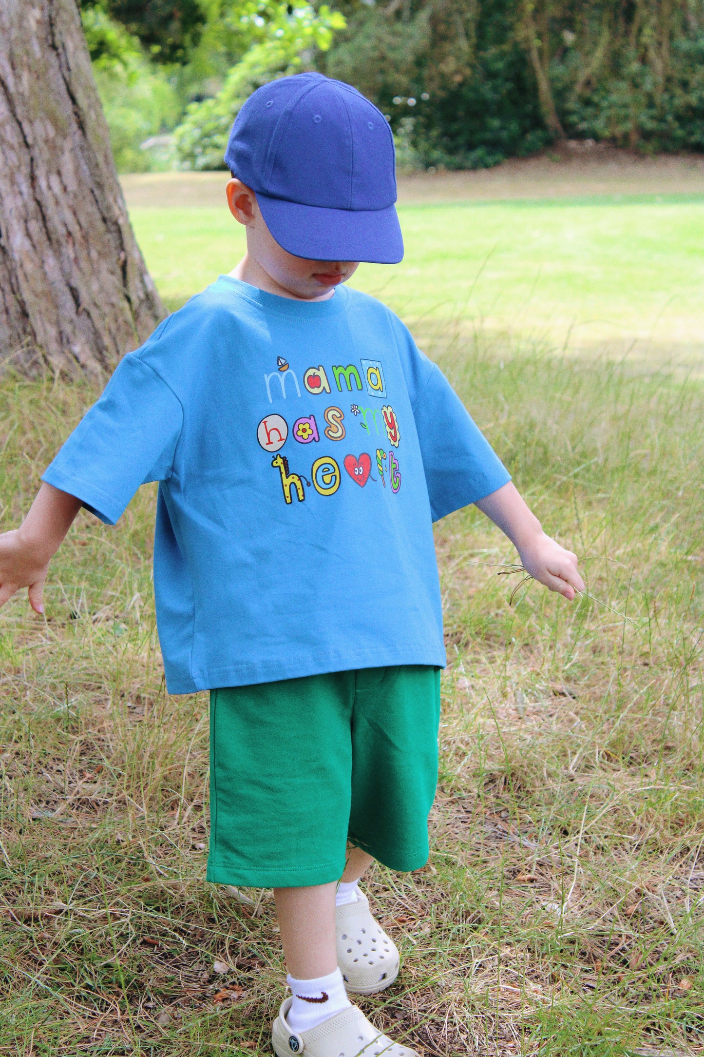 Mama Has My Heart | Children's Graphic T-shirt