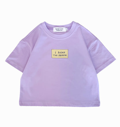 Mama Brings Snacks, I Bring Drama | Children's Graphic T-shirt
