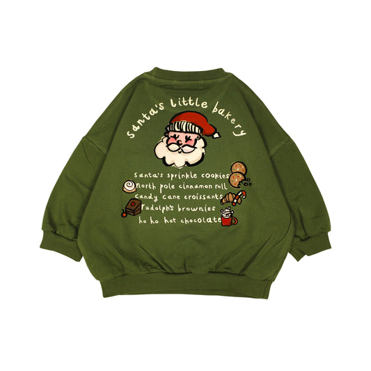 COMING SOON | Santa's Little Bakery Children's Christmas Sweatshirt