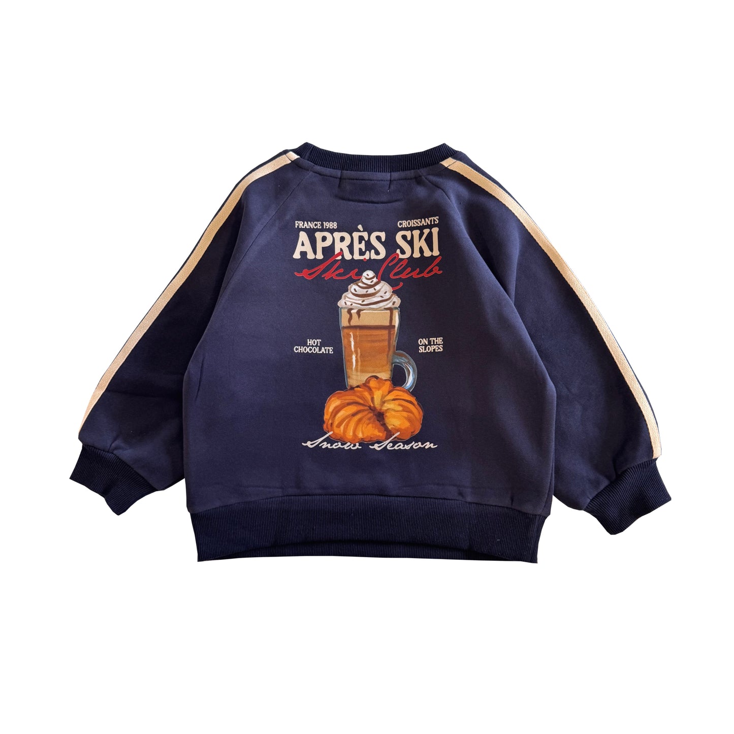 Apres Ski Croissant Sweatshirt | 4yrs | STUDIO SECOND